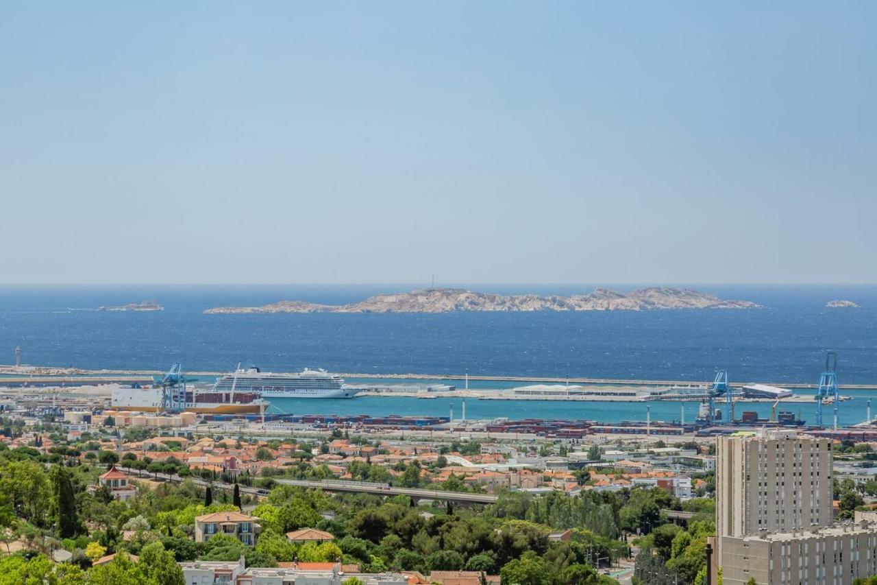 Appartement Cosy Verduron Vue Mer Panoramique Marseille Kültér fotó